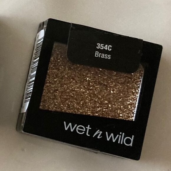 Wet n Wild Coloricon Glitter Singles Eyeshadow (2) Brass (1) Spiked - Picture 3 of 6